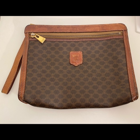 Celine Handbags - Vintage Celine Clutch w/ Strap